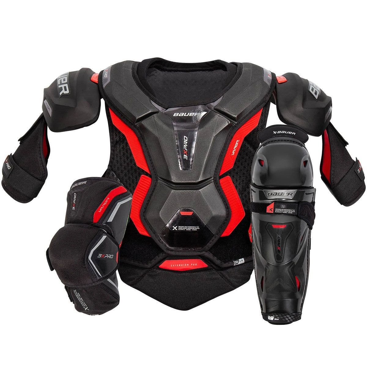 Bauer Vapor 3X Pro Intermediate Hockey Equipment Bundle 1 Bauer Vapor 3X Pro Intermediate Hockey Equipment Bundle