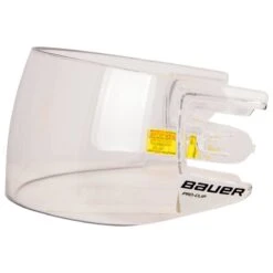 Bauer Pro Clip Visor Replacement Lens Clear - '17 Model -Hockey Sale bauer hockey faceshield pro clip visor replacement lens clear inset3