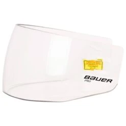 Bauer Pro Straight Visor Clear - '17 Model -Hockey Sale bauer hockey faceshield pro straight clear 17 model inset3