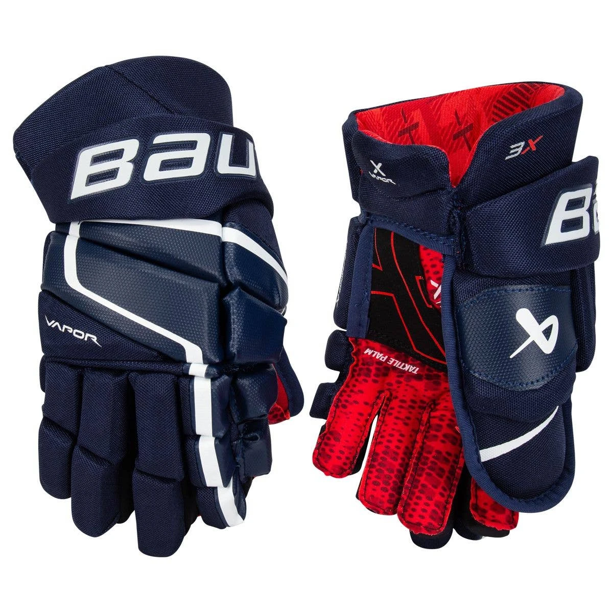 Bauer Vapor 3X Intermediate Hockey Gloves 1 Bauer Vapor 3X Intermediate Hockey Gloves