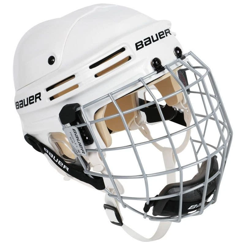 Bauer 4500 Hockey Helmet Combo W/Profile II Facemask 1 Bauer 4500 Hockey Helmet Combo W/Profile II Facemask