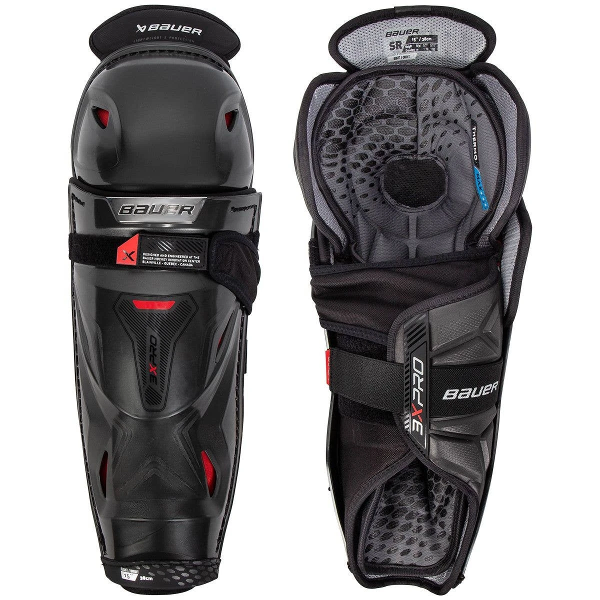 Bauer Vapor 3X Pro Intermediate Hockey Shin Guards 1 Bauer Vapor 3X Pro Intermediate Hockey Shin Guards