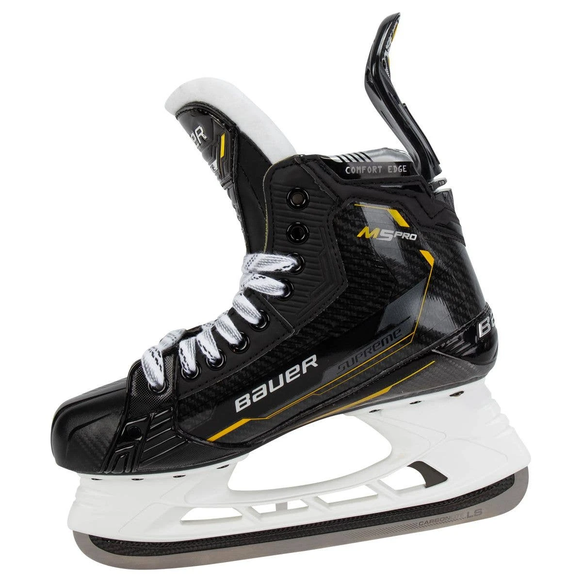 Bauer Supreme M5 Pro Intermediate Ice Hockey Skates With Carbonlite Runner 7 Bauer Supreme M5 Pro Intermediate Ice Hockey Skates With Carbonlite Runner - Image 7