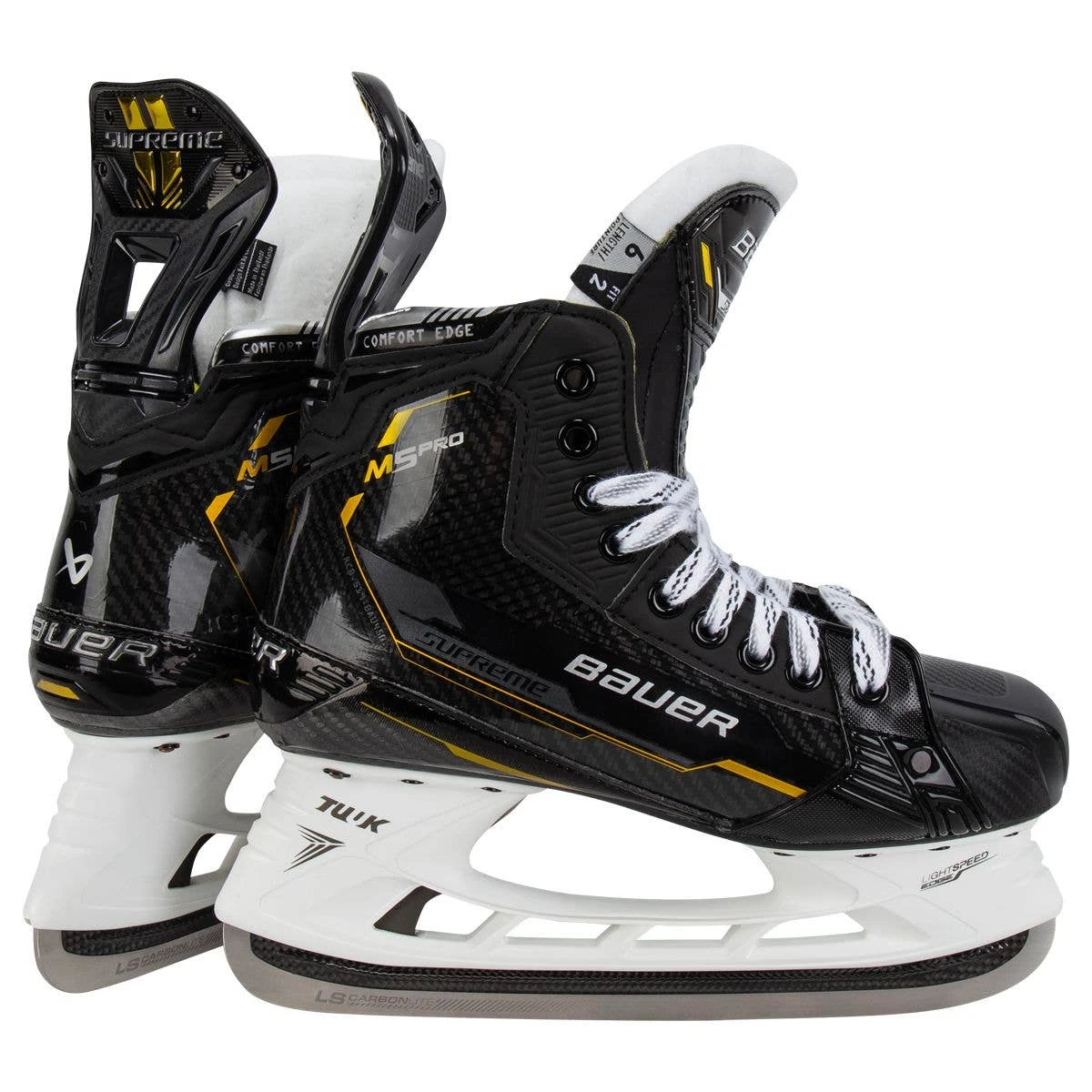 Bauer Supreme M5 Pro Intermediate Ice Hockey Skates With Carbonlite Runner 1 Bauer Supreme M5 Pro Intermediate Ice Hockey Skates With Carbonlite Runner