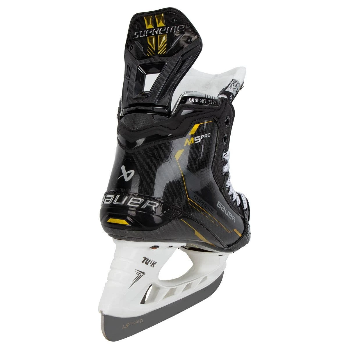 Bauer Supreme M5 Pro Intermediate Ice Hockey Skates With Pulse TI Runner 4 Bauer Supreme M5 Pro Intermediate Ice Hockey Skates With Pulse TI Runner - Image 4