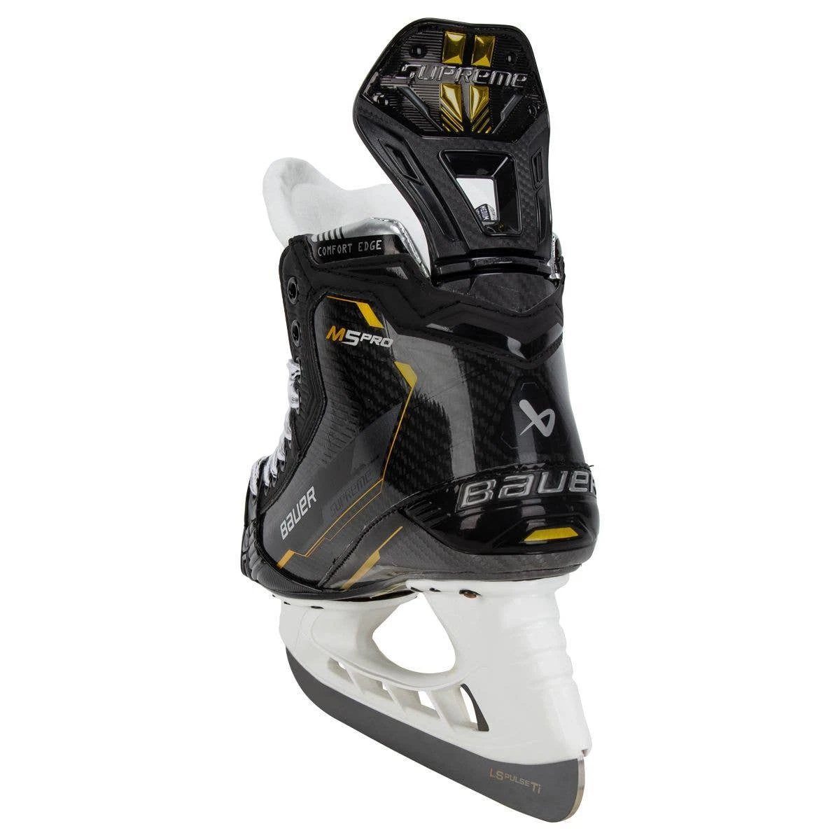 Bauer Supreme M5 Pro Intermediate Ice Hockey Skates With Pulse TI Runner 6 Bauer Supreme M5 Pro Intermediate Ice Hockey Skates With Pulse TI Runner - Image 6