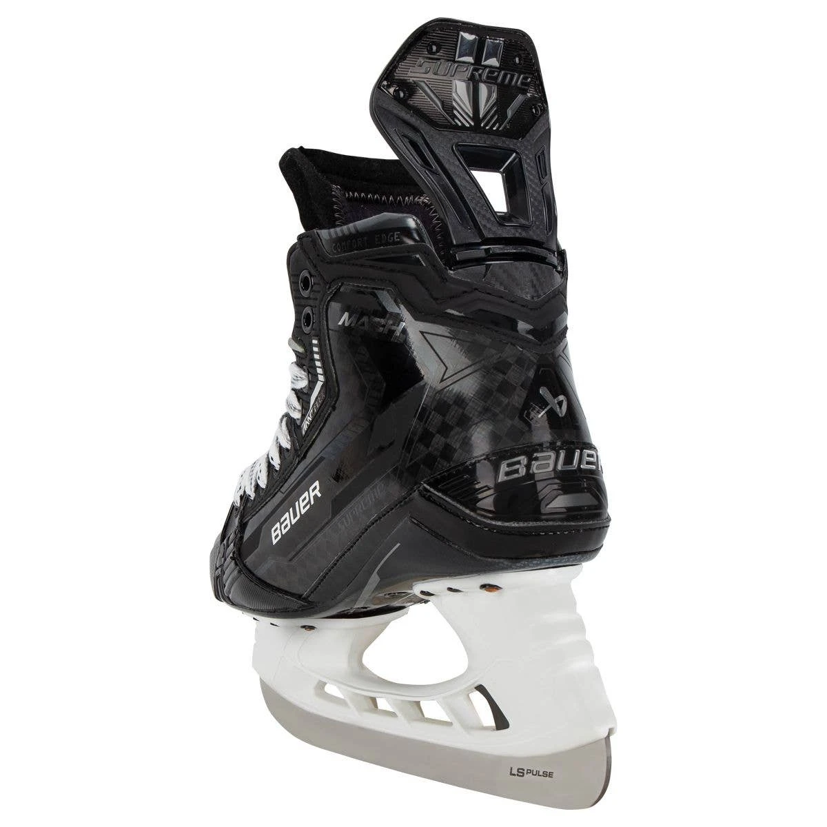 Bauer Supreme Mach Intermediate Ice Hockey Skates With Pulse Runner 6 Bauer Supreme Mach Intermediate Ice Hockey Skates With Pulse Runner - Image 6