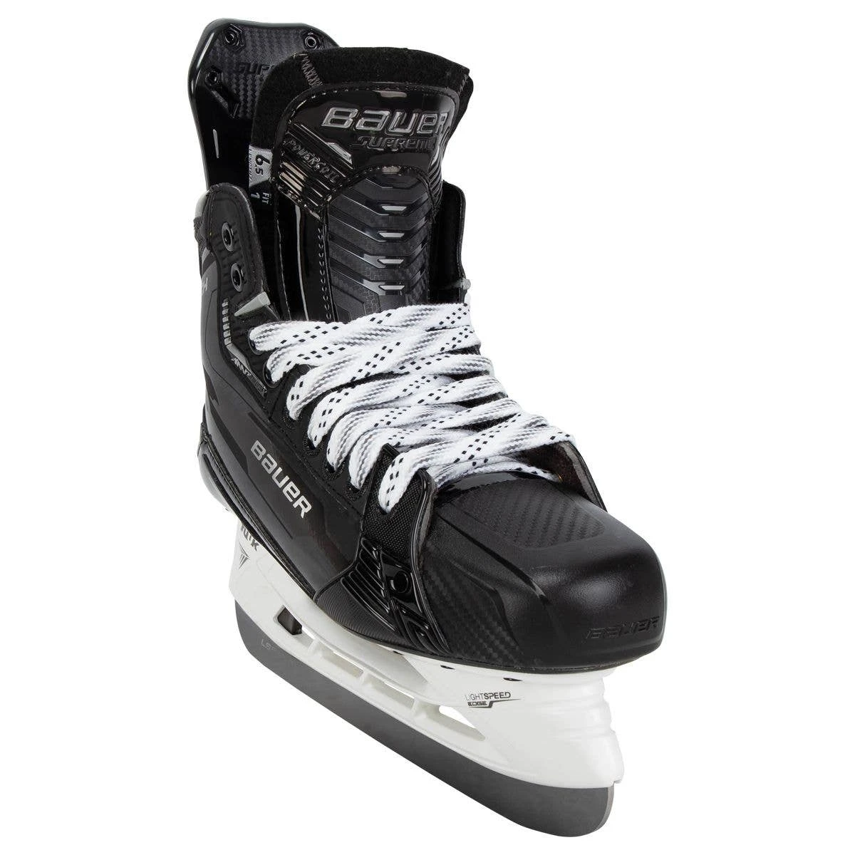 Bauer Supreme Mach Intermediate Ice Hockey Skates With Pulse TI Runner 2 Bauer Supreme Mach Intermediate Ice Hockey Skates With Pulse TI Runner - Image 2