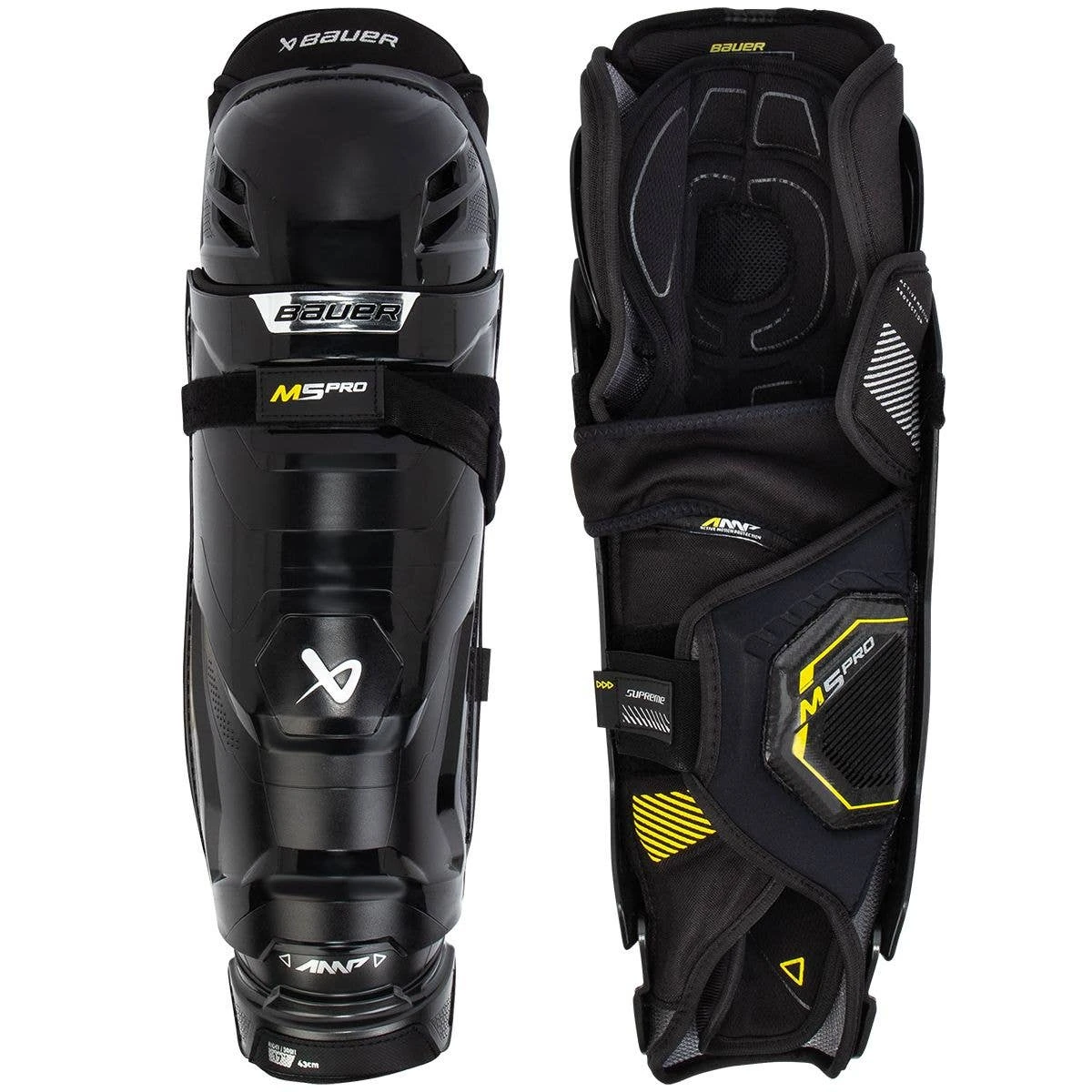 Bauer Supreme M5 Pro Senior Shin Guards 1 Bauer Supreme M5 Pro Senior Shin Guards