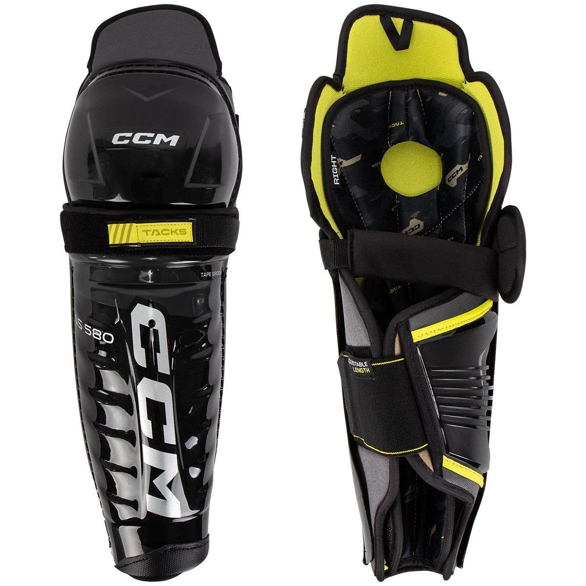 CCM Tacks AS 580 Senior Hockey Shin Guards 1 CCM Tacks AS 580 Senior Hockey Shin Guards