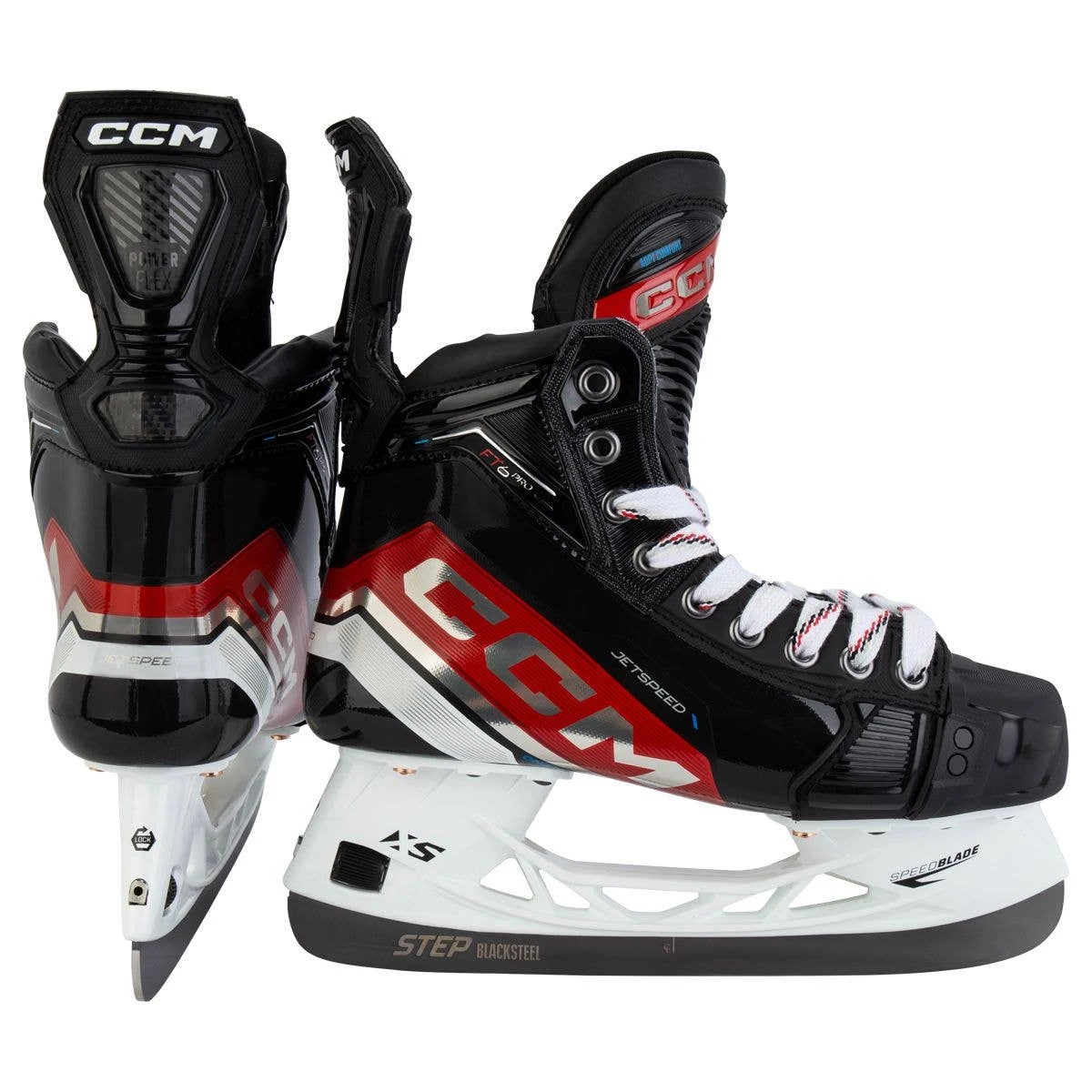 CCM Jetspeed FT6 Pro Intermediate Ice Hockey Skates 1 CCM Jetspeed FT6 Pro Intermediate Ice Hockey Skates