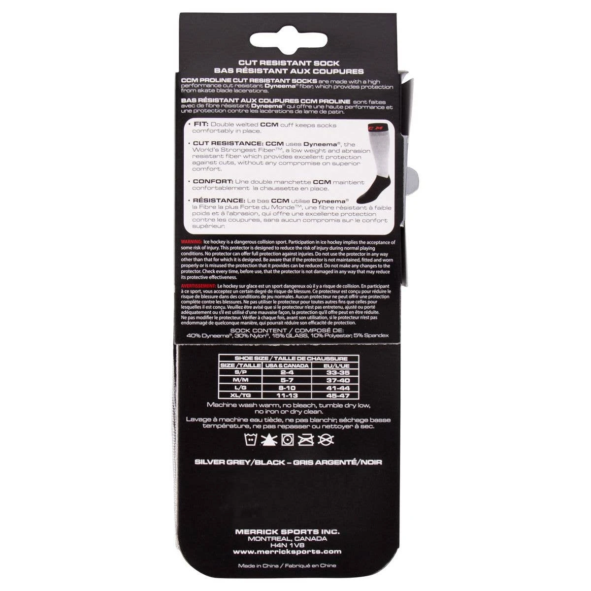 CCM Proline Level 5 Senior Cut Resistant Hockey Socks 5 CCM Proline Level 5 Senior Cut Resistant Hockey Socks - Image 5