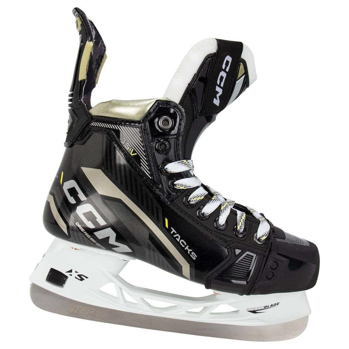CCM Tacks AS-V Intermediate Ice Hockey Skates With Step Steel Runner 3 CCM Tacks AS-V Intermediate Ice Hockey Skates With Step Steel Runner - Image 3