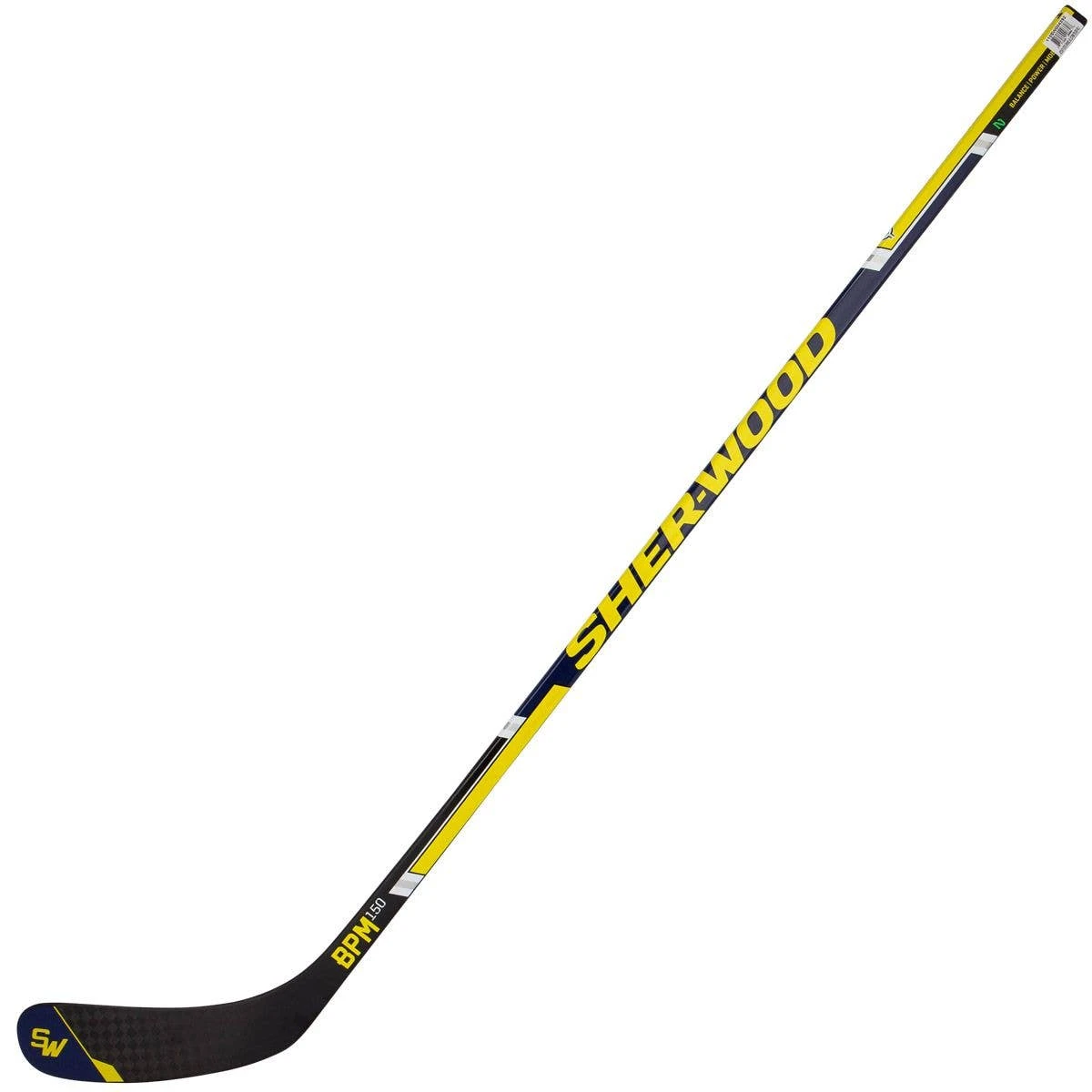 Sher-Wood BPM150 Grip Junior Hockey Stick 1 Sher-Wood BPM150 Grip Junior Hockey Stick