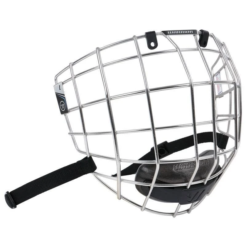 Warrior Krown LTE Silver Hockey Facemask 1 Warrior Krown LTE Silver Hockey Facemask
