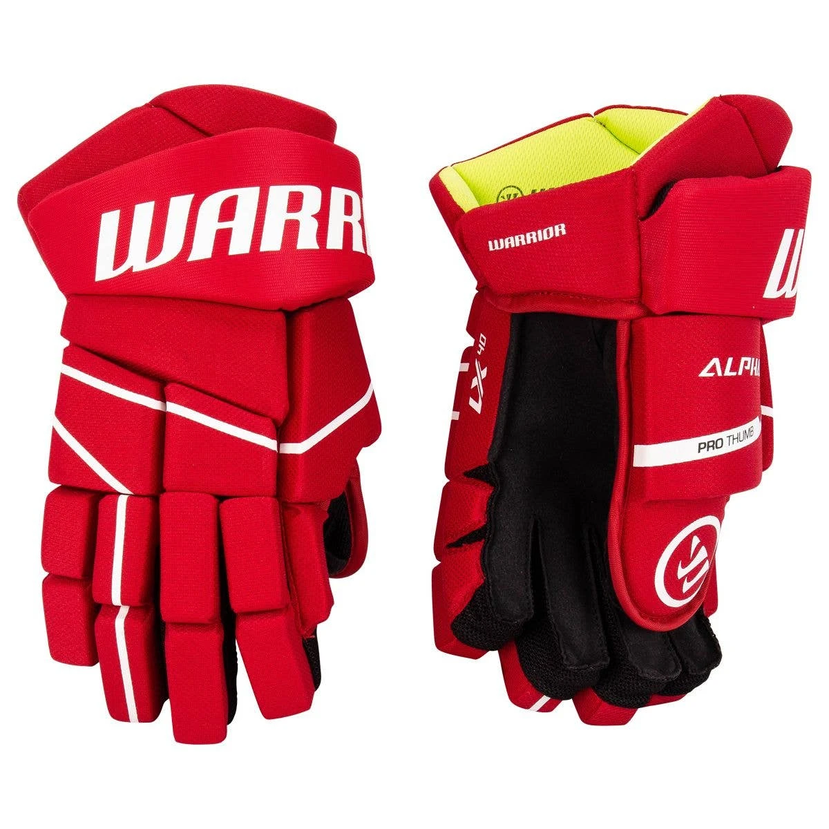 Warrior Alpha LX 40 Senior Hockey Gloves 1 Warrior Alpha LX 40 Senior Hockey Gloves