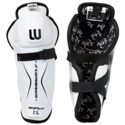 Winnwell AMP 500 Youth Hockey Shin Guards